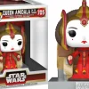 Star Wars Episode I: The Phantom Menace - Queen Amidala on Throne 25th Anniversary Pop! Deluxe Vinyl Figure