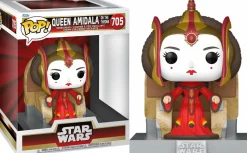 Star Wars Episode I: The Phantom Menace - Queen Amidala on Throne 25th Anniversary Pop! Deluxe Vinyl Figure
