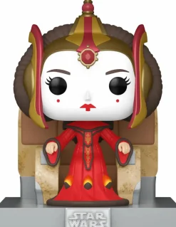 Star Wars Episode I: The Phantom Menace - Queen Amidala on Throne 25th Anniversary Pop! Deluxe Vinyl Figure