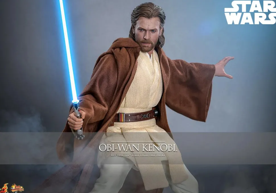 Star Wars Episode II: Attack of the Clones - Obi-Wan Kenobi 1/6th Scale Hot Toys Action Figure