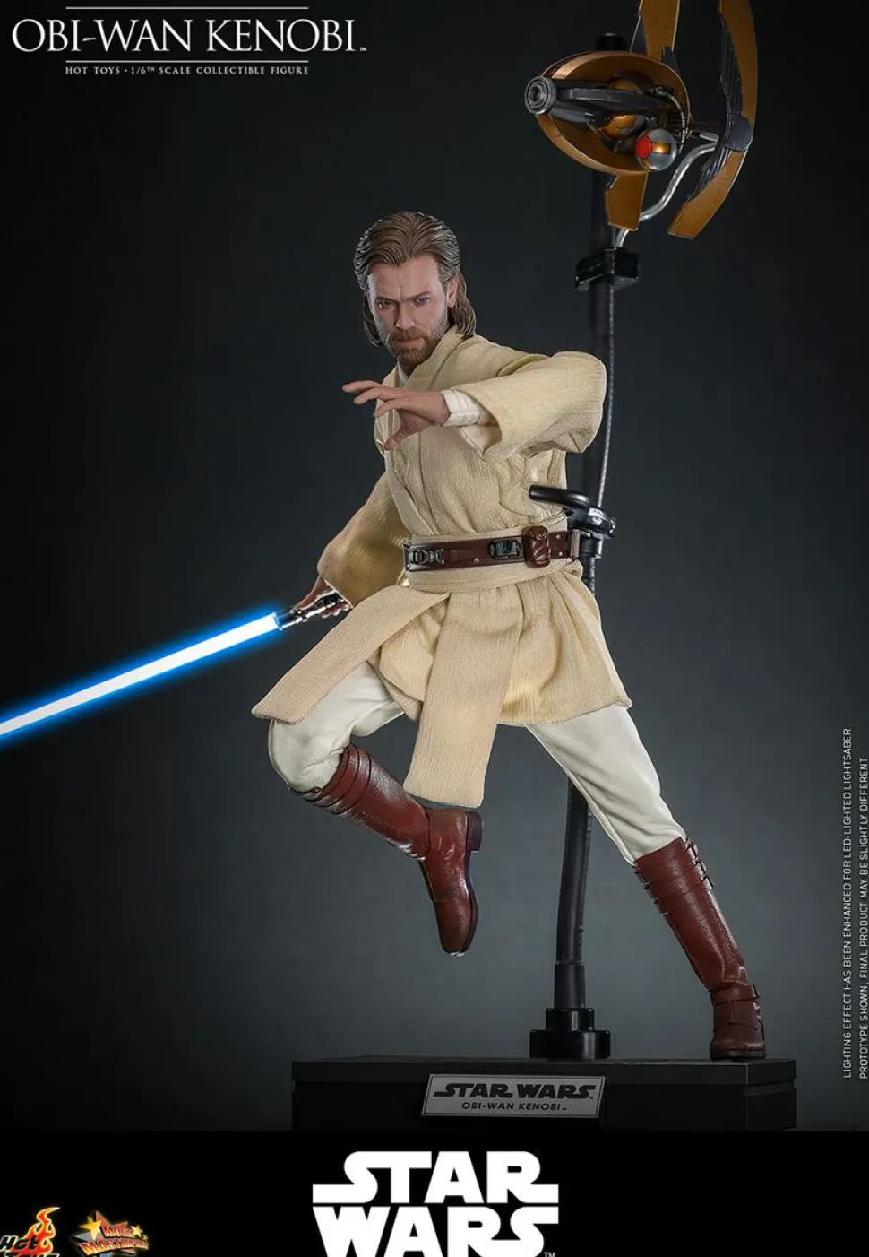 Star Wars Episode II: Attack of the Clones - Obi-Wan Kenobi 1/6th Scale Hot Toys Action Figure