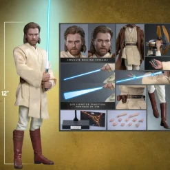 Star Wars Episode II: Attack of the Clones - Obi-Wan Kenobi 1/6th Scale Hot Toys Action Figure