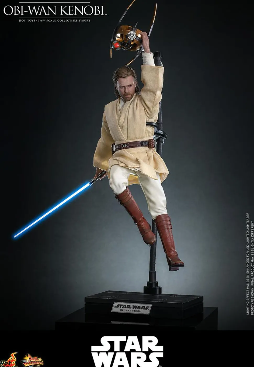 Star Wars Episode II: Attack of the Clones - Obi-Wan Kenobi 1/6th Scale Hot Toys Action Figure