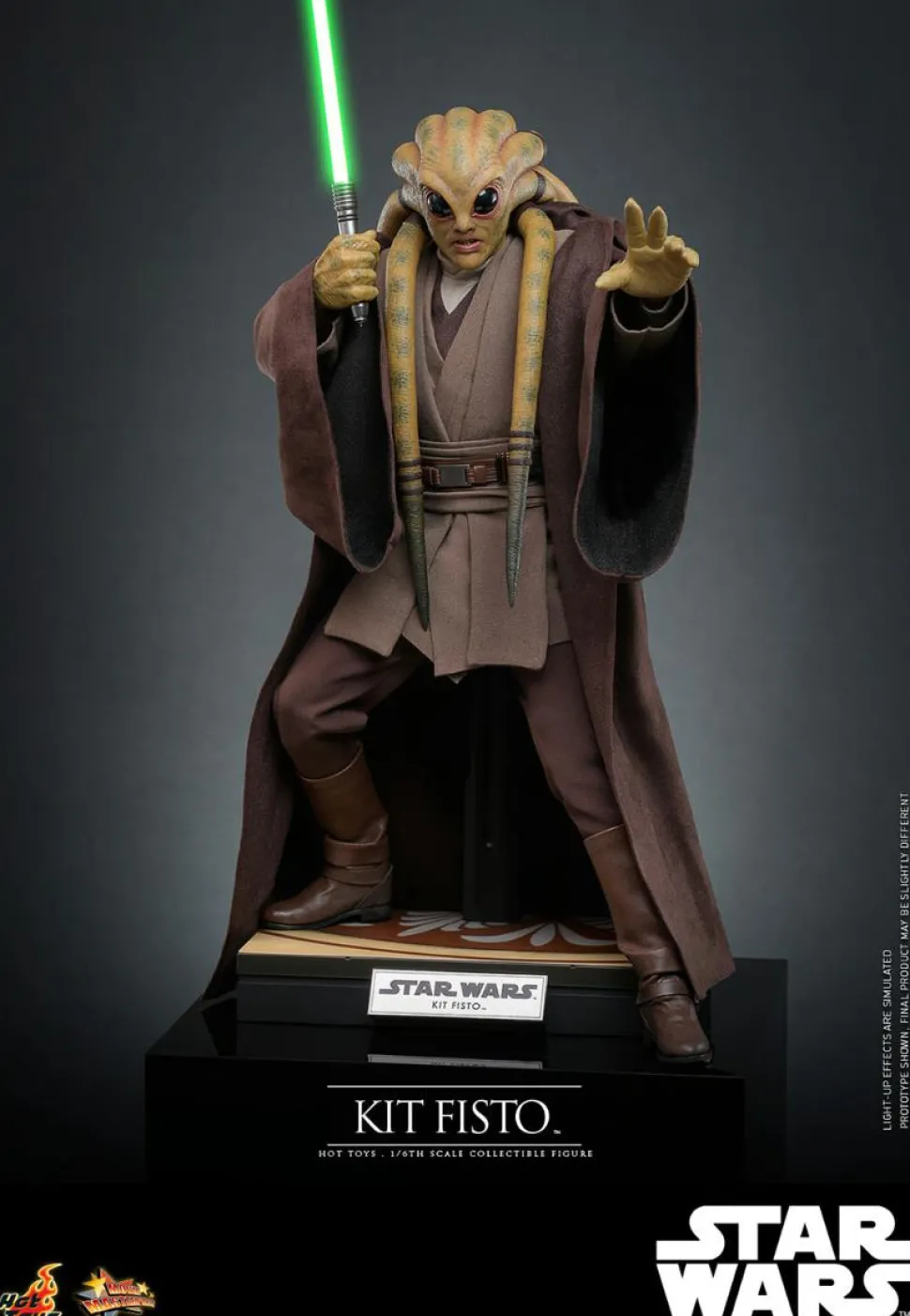 Star Wars Episode III: Revenge of the Sith - Kit Fisto 1/6th Scale Hot Toys Action Figure