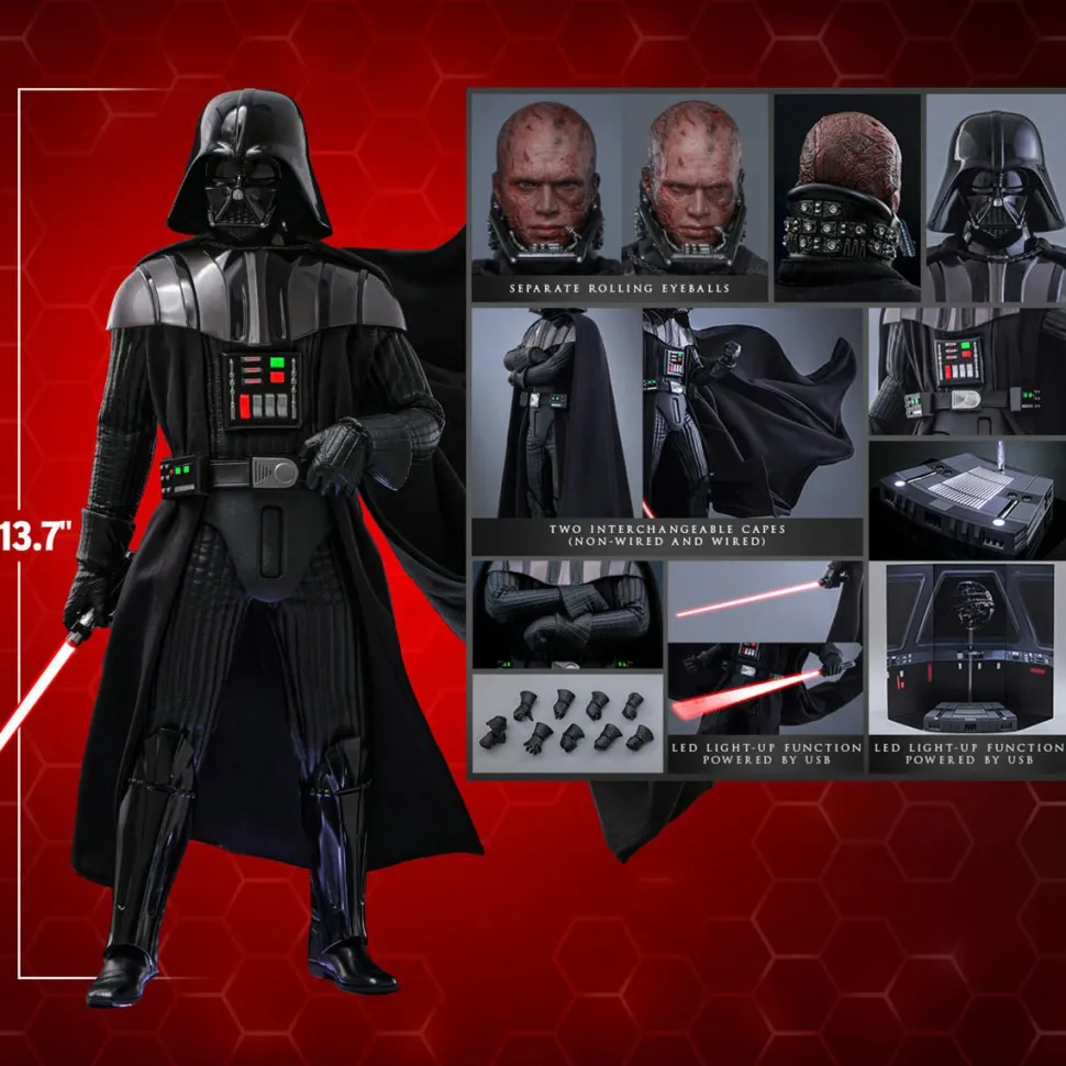 Star Wars Episode III: Revenge of the Sith - Darth Vader 1/6th Scale Hot Toys Action Figure