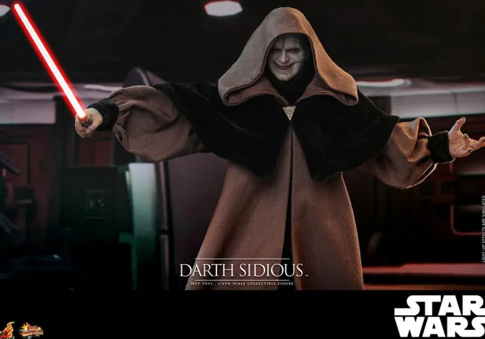 Star Wars Episode III: Revenge of the Sith - Darth Sidious 1/6th Scale Hot Toys Action Figure