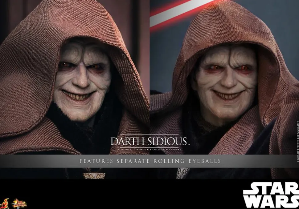 Star Wars Episode III: Revenge of the Sith - Darth Sidious 1/6th Scale Hot Toys Action Figure