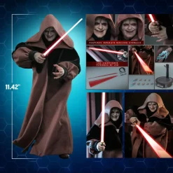 Star Wars Episode III: Revenge of the Sith - Darth Sidious 1/6th Scale Hot Toys Action Figure