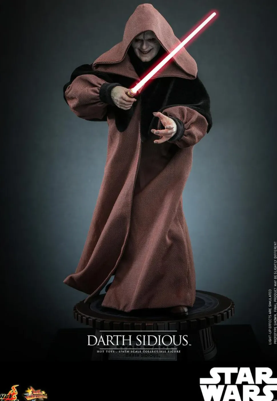 Star Wars Episode III: Revenge of the Sith - Darth Sidious 1/6th Scale Hot Toys Action Figure