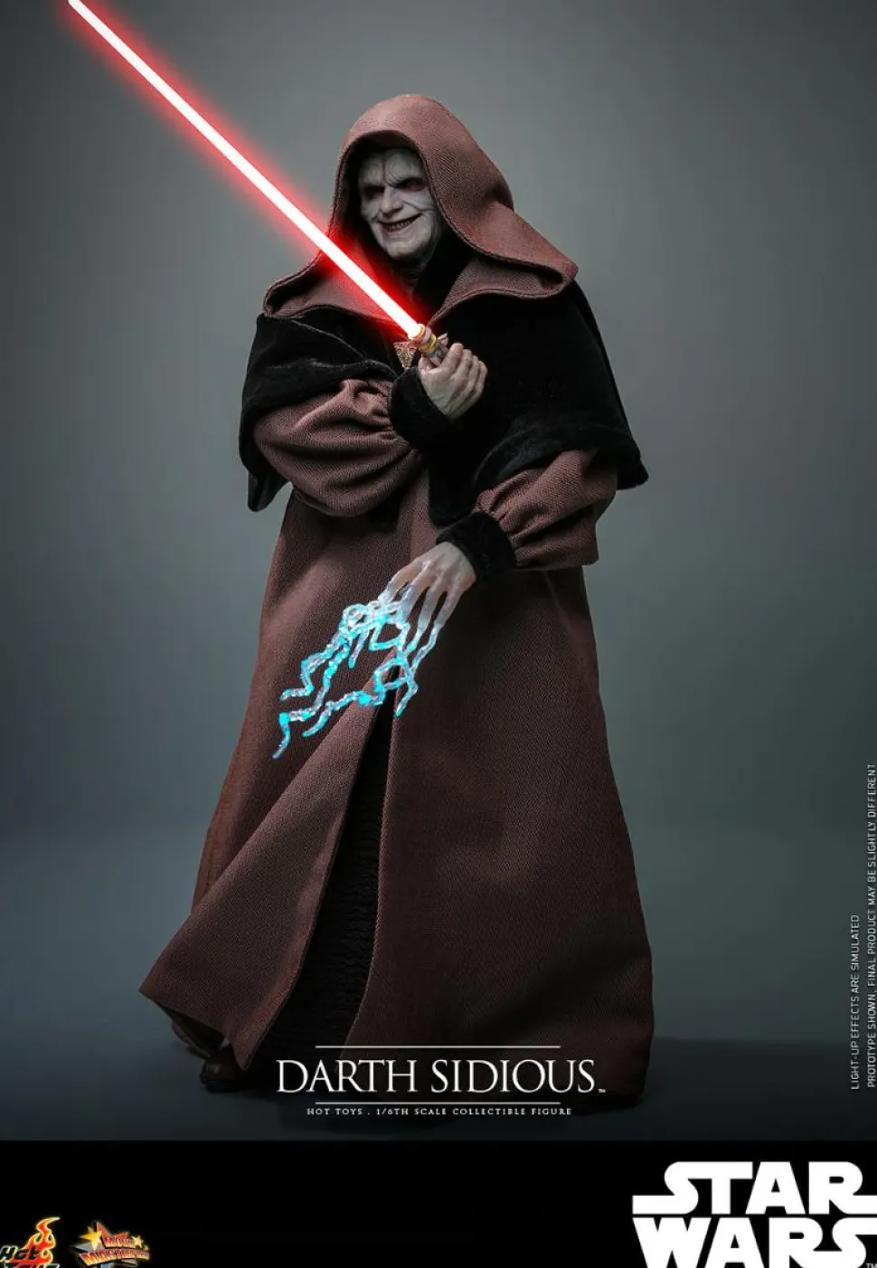 Star Wars Episode III: Revenge of the Sith - Darth Sidious 1/6th Scale Hot Toys Action Figure