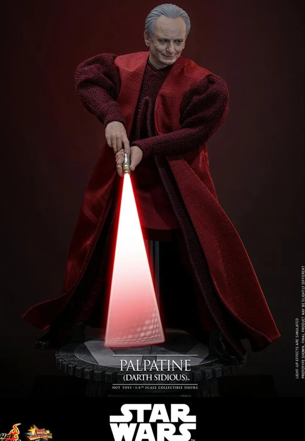 Star Wars Episode III: Revenge of the Sith - Palpatine (Darth Sidious) 1/6th Scale Hot Toys Action Figure