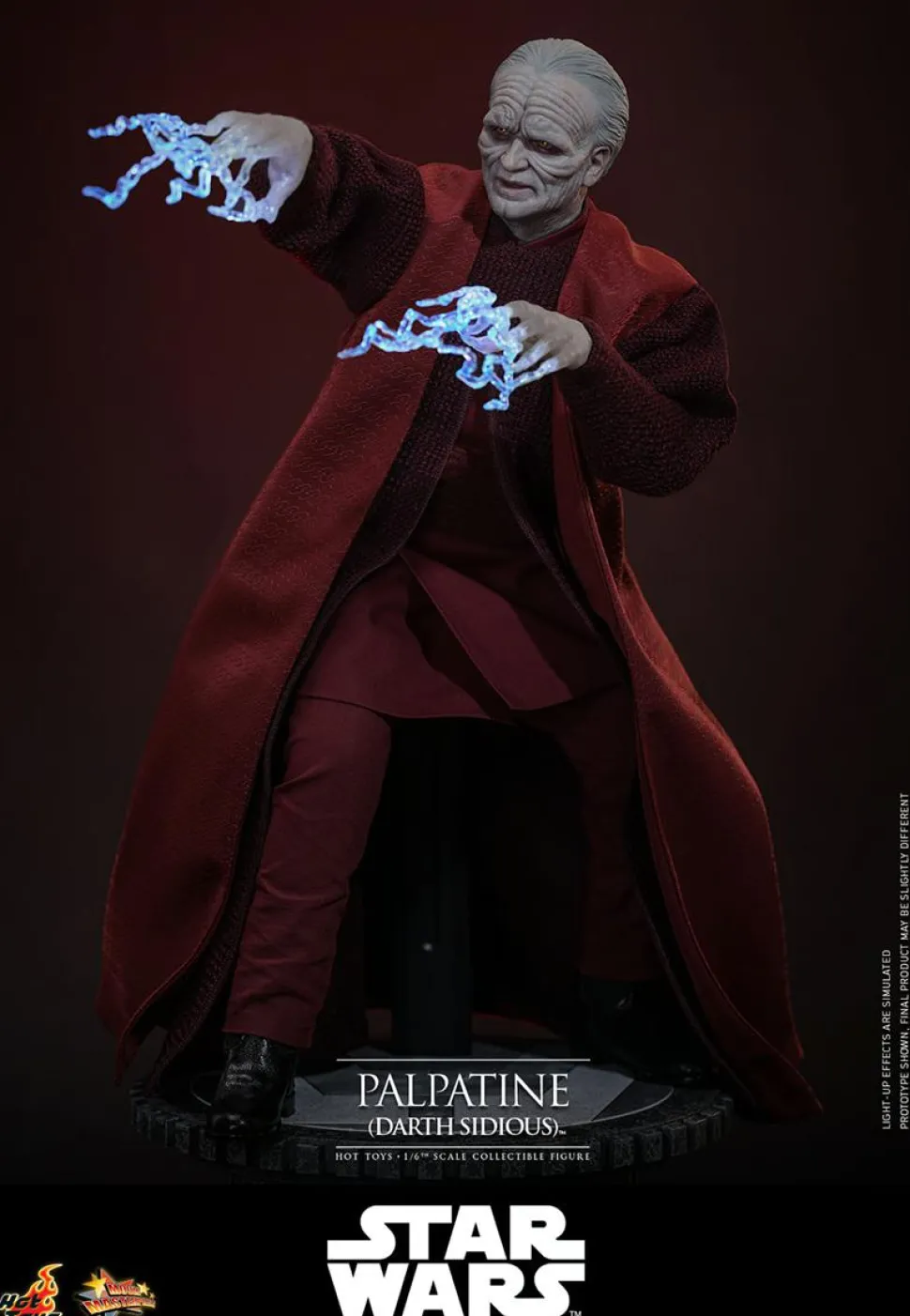 Star Wars Episode III: Revenge of the Sith - Palpatine (Darth Sidious) 1/6th Scale Hot Toys Action Figure