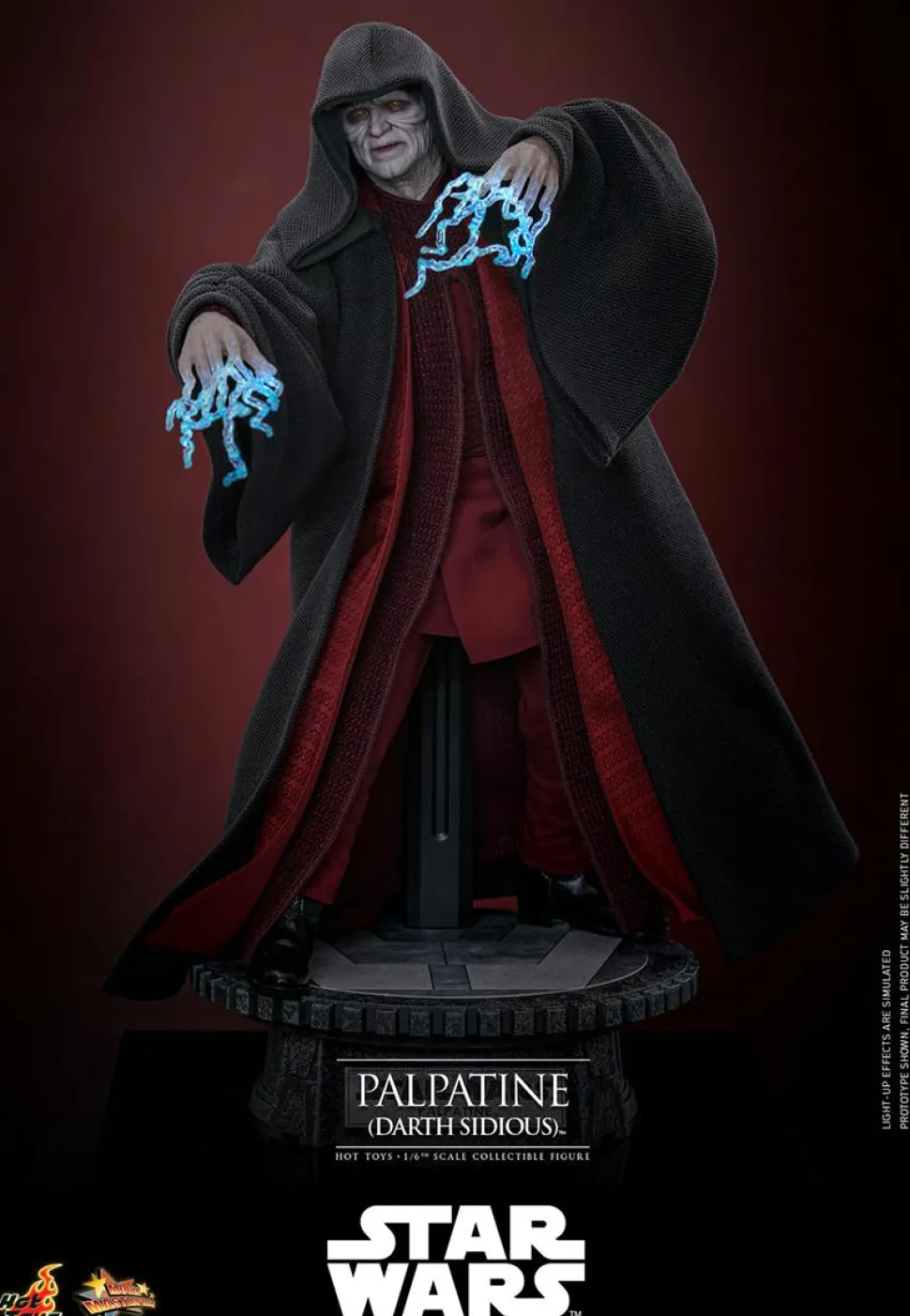 Star Wars Episode III: Revenge of the Sith - Palpatine (Darth Sidious) 1/6th Scale Hot Toys Action Figure