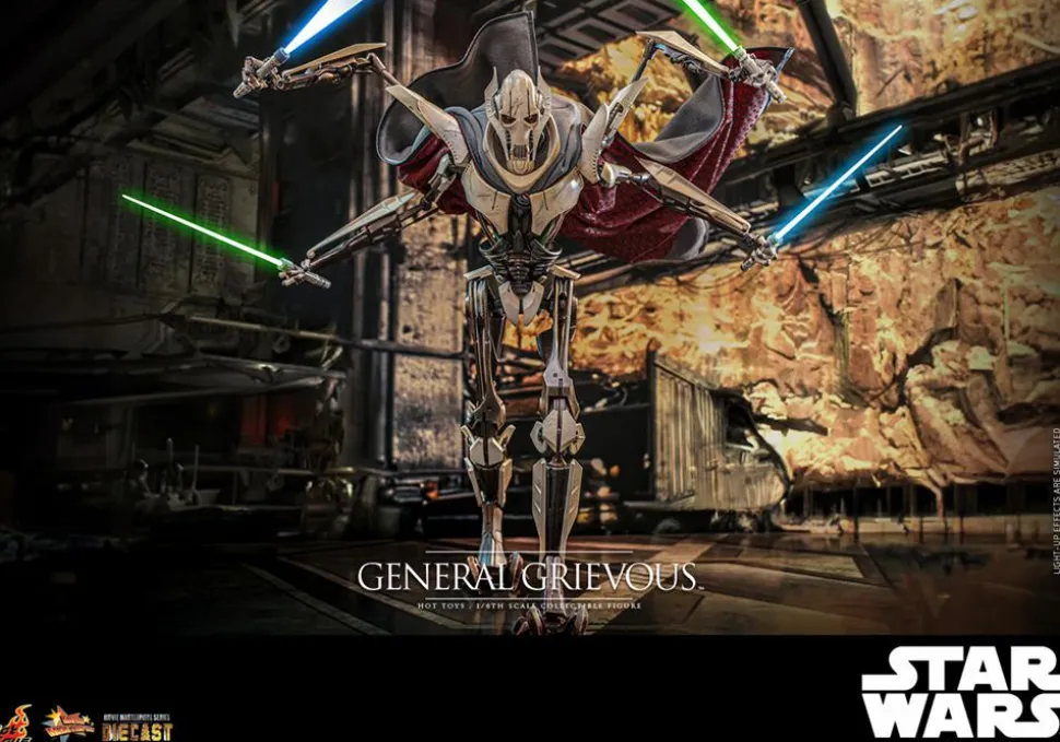 Star Wars Episode III: Revenge of the Sith - General Grievous 1/6th Scale Hot Toys Action Figure