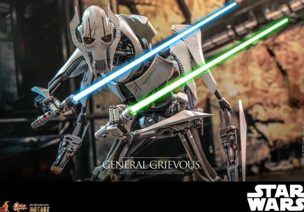 Star Wars Episode III: Revenge of the Sith - General Grievous 1/6th Scale Hot Toys Action Figure
