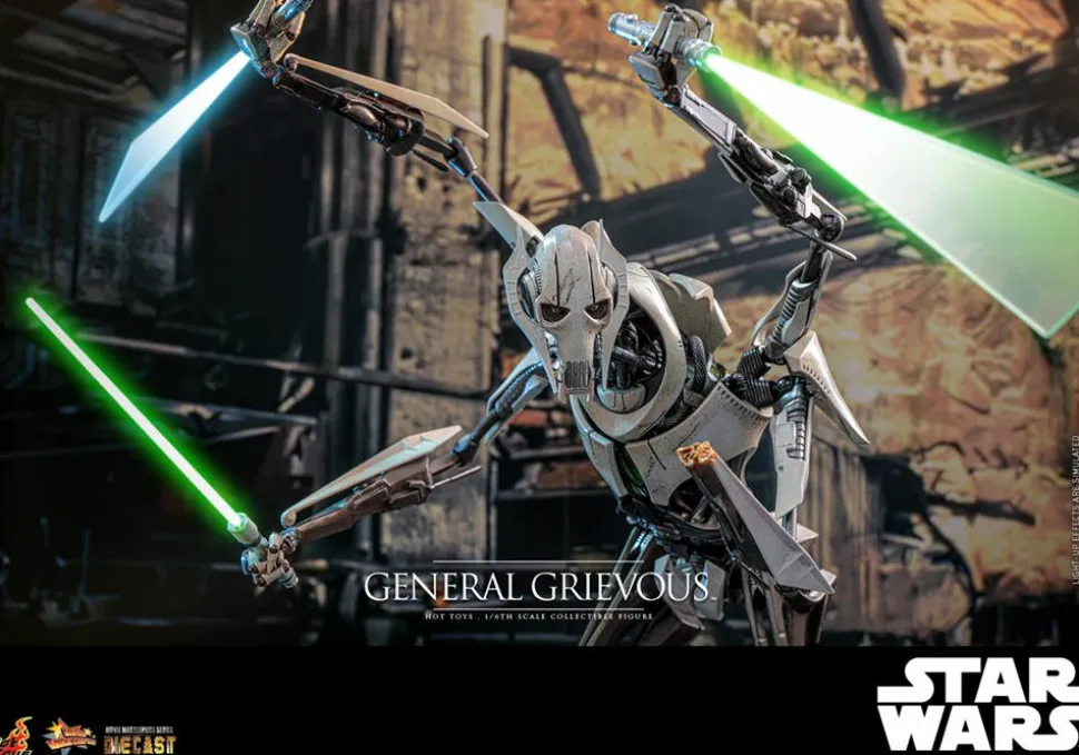 Star Wars Episode III: Revenge of the Sith - General Grievous 1/6th Scale Hot Toys Action Figure