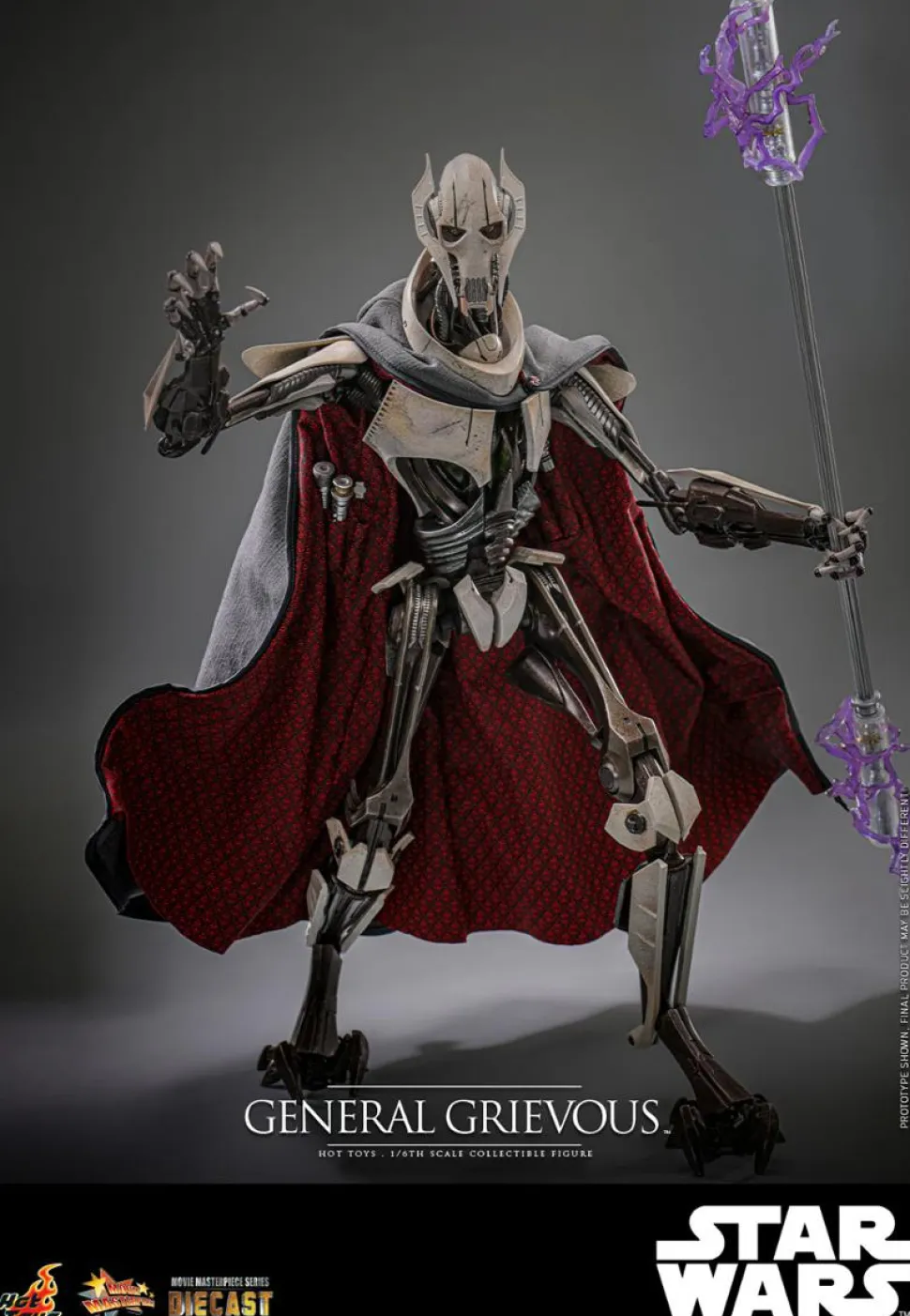 Star Wars Episode III: Revenge of the Sith - General Grievous 1/6th Scale Hot Toys Action Figure