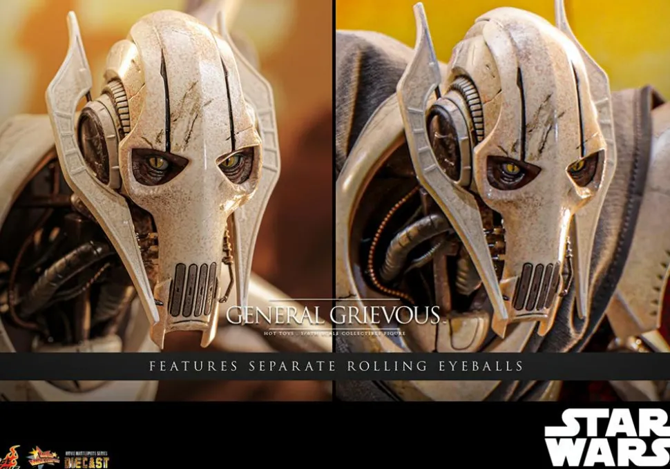 Star Wars Episode III: Revenge of the Sith - General Grievous 1/6th Scale Hot Toys Action Figure