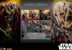 Star Wars Episode III: Revenge of the Sith - General Grievous 1/6th Scale Hot Toys Action Figure