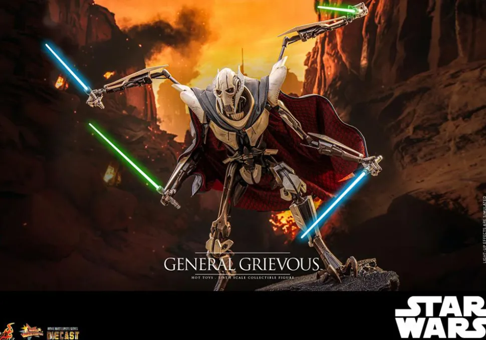 Star Wars Episode III: Revenge of the Sith - General Grievous 1/6th Scale Hot Toys Action Figure