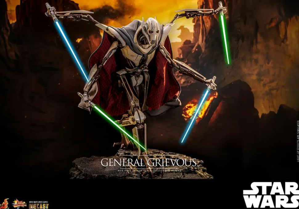 Star Wars Episode III: Revenge of the Sith - General Grievous 1/6th Scale Hot Toys Action Figure