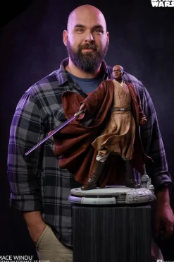 Star Wars Episode III: Revenge of the Sith - Mace Windu Premium Format Statue