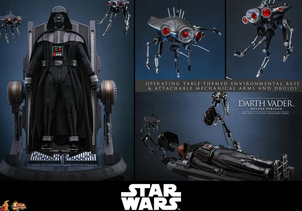 Star Wars Episode III: Revenge of the Sith - Darth Vader (Deluxe Version) 1/6th Scale Hot Toys Action Figure