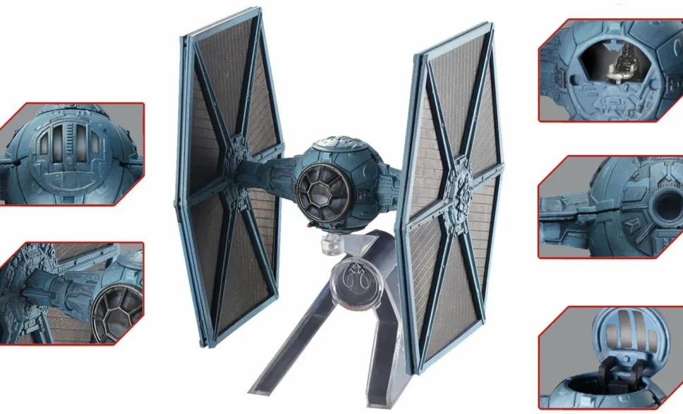 Star Wars Episode V: Empire Strikes Back - TIE Fighter Hot Wheels Elite Die-Cast Metal Vehicle