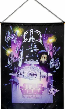 Star Wars Episode V: The Empire Strikes Back - Movie Poster Satin Banner