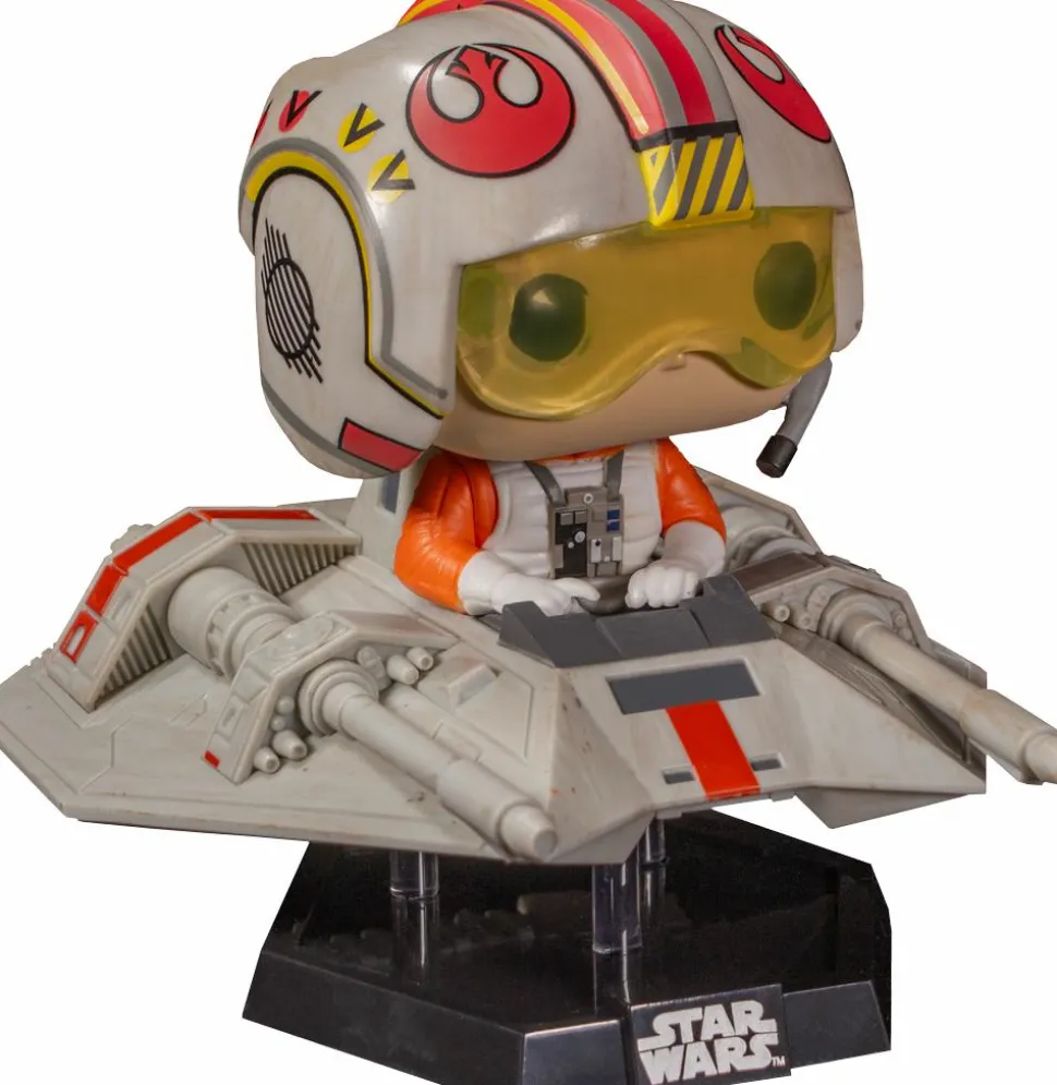 Star Wars Episode V: The Empire Strikes Back - Luke in T-47 Airspeeder Pop! Rides Vinyl Figure