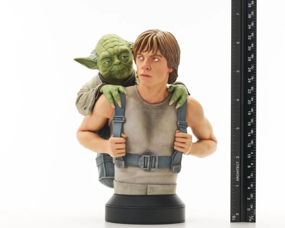 Star Wars Episode V: The Empire Strikes Back - Luke with Yoda 1/6th Scale Bust