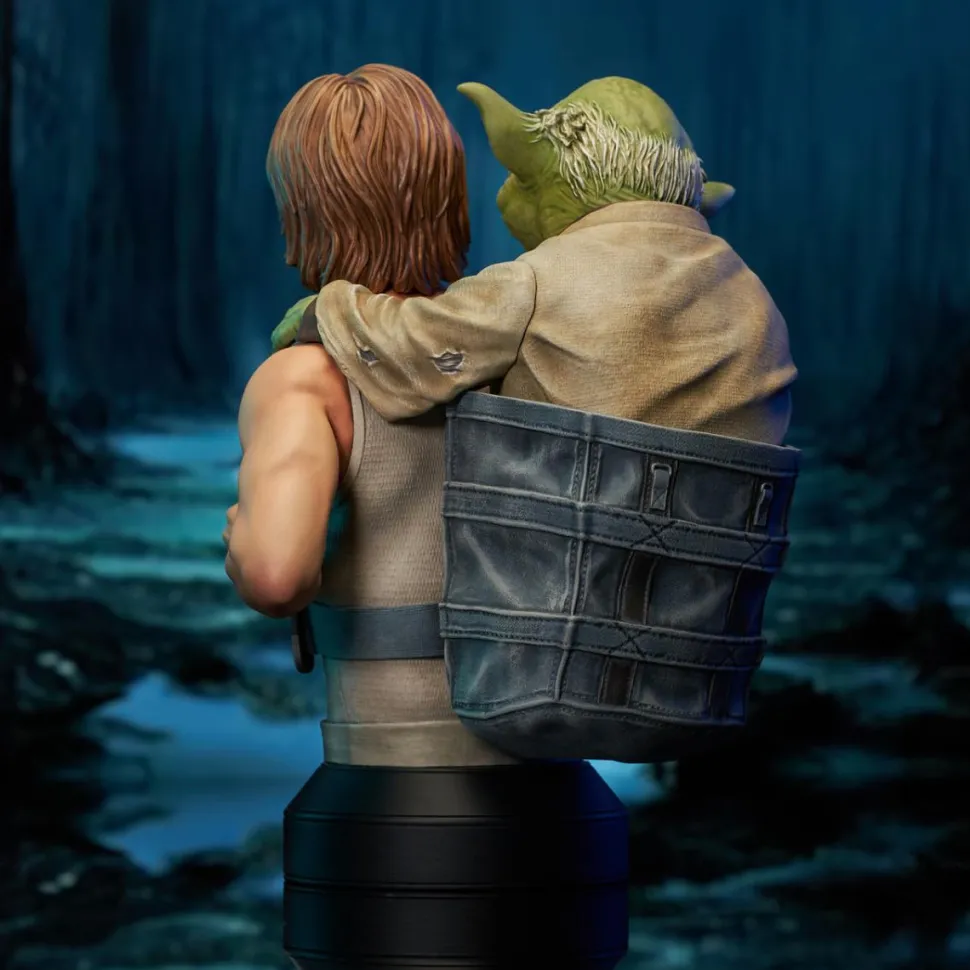 Star Wars Episode V: The Empire Strikes Back - Luke with Yoda 1/6th Scale Bust