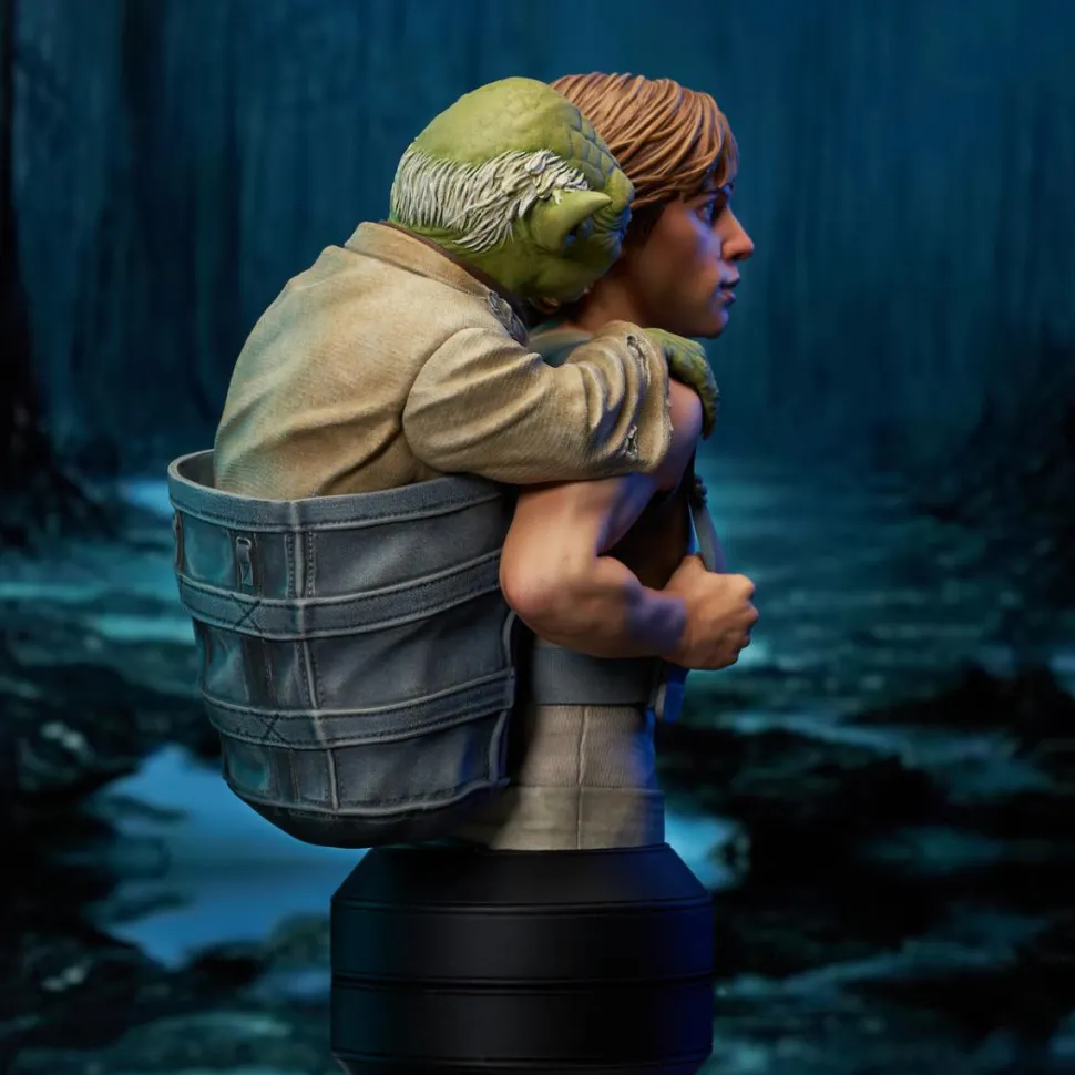 Star Wars Episode V: The Empire Strikes Back - Luke with Yoda 1/6th Scale Bust