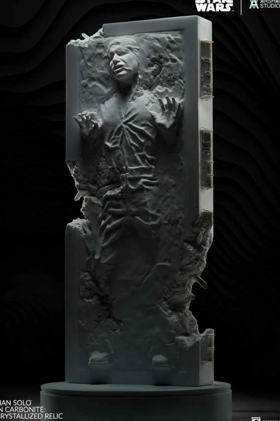 Star Wars Episode V: The Empire Strikes Back - Han Solo in Carbonite 21" Statue