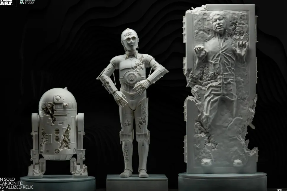 Star Wars Episode V: The Empire Strikes Back - Han Solo in Carbonite 21" Statue