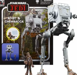 Star Wars Episode VI: Return of the Jedi - AT-ST & Chewbacca Vintage Collection Kenner 3.75” Action Figure Vehicle Playset