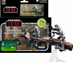 Star Wars Episode VI: Return of the Jedi - Speeder Bike & Scout Trooper Vintage Collection Kenner 3.75” Scale Action Figure 2-Pack