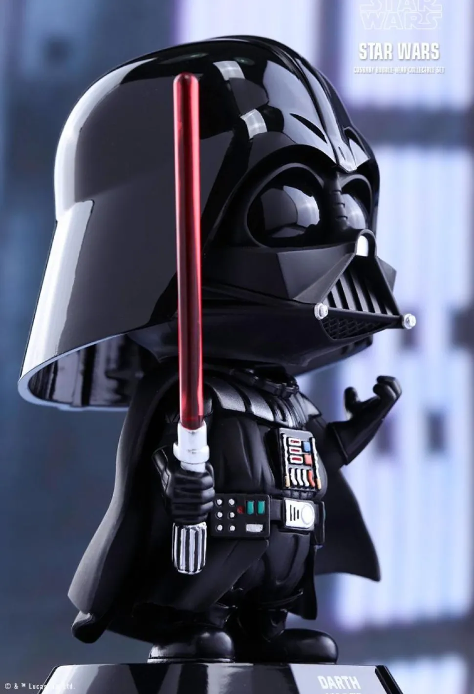 Star Wars Episode VI: Return of the Jedi - Darth Vader Cosbaby (S) Hot Toys Bobble Head Figure