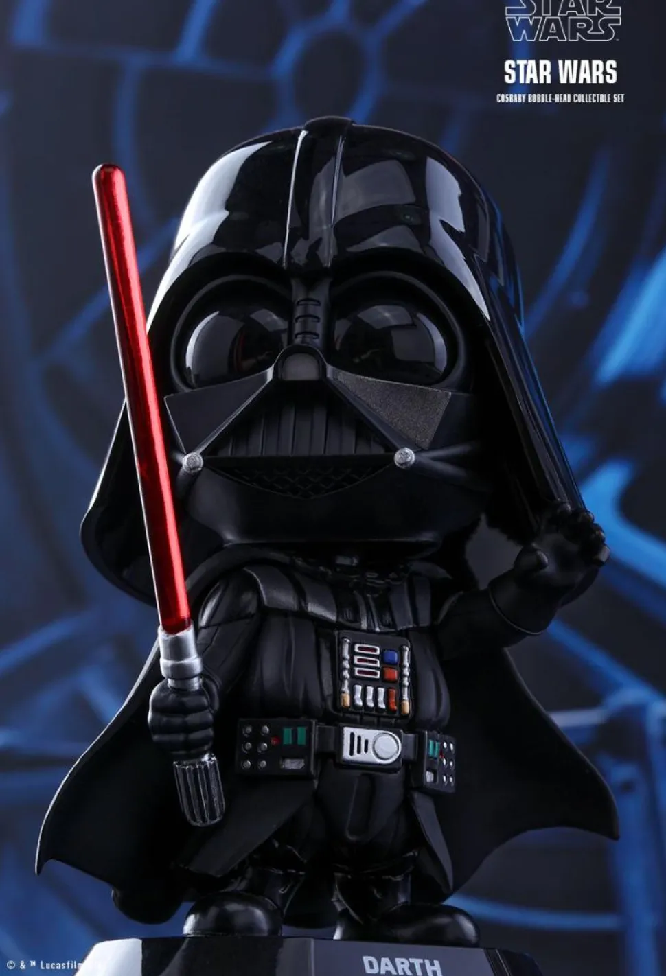 Star Wars Episode VI: Return of the Jedi - Darth Vader Cosbaby (S) Hot Toys Bobble Head Figure