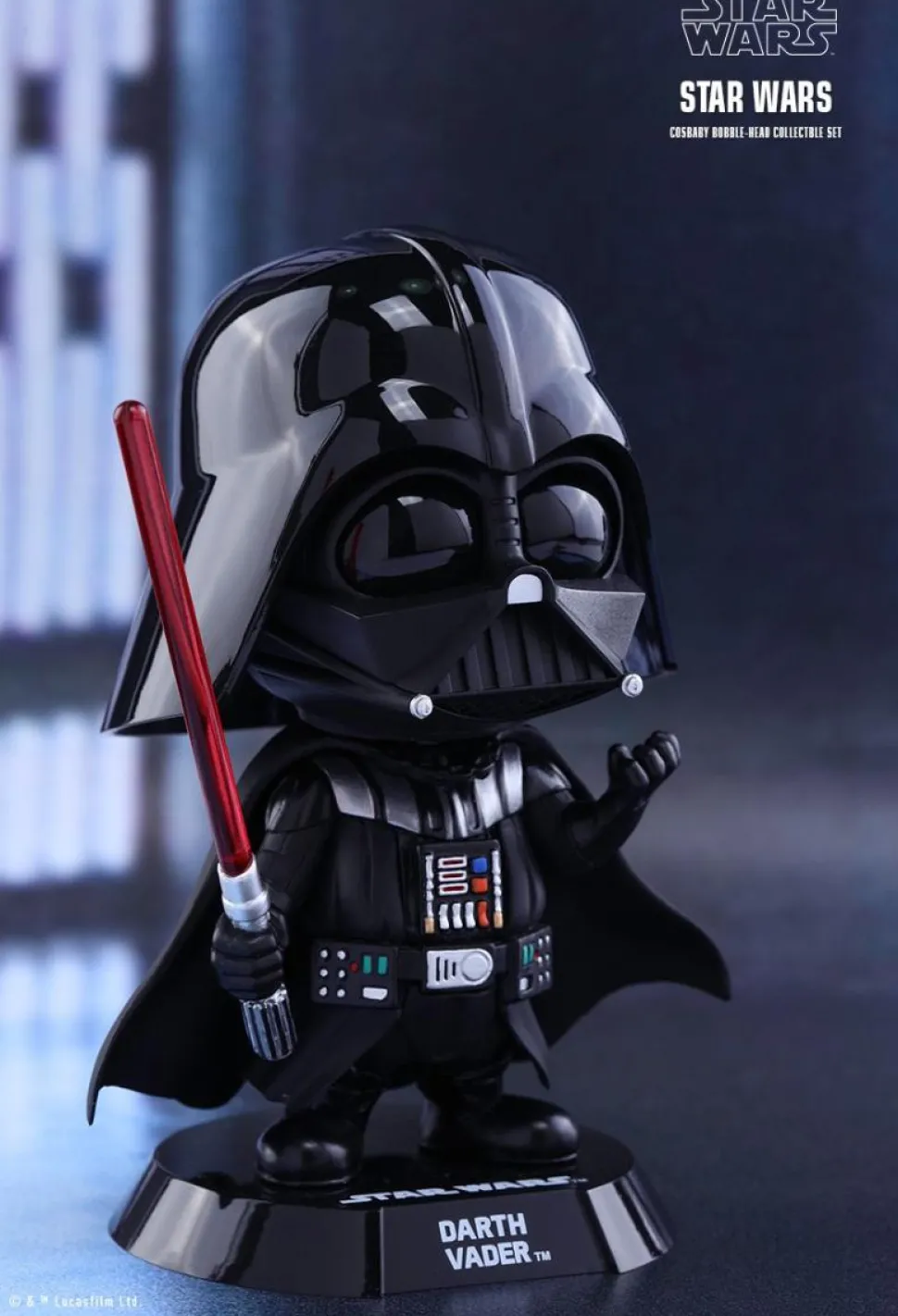 Star Wars Episode VI: Return of the Jedi - Darth Vader Cosbaby (S) Hot Toys Bobble Head Figure
