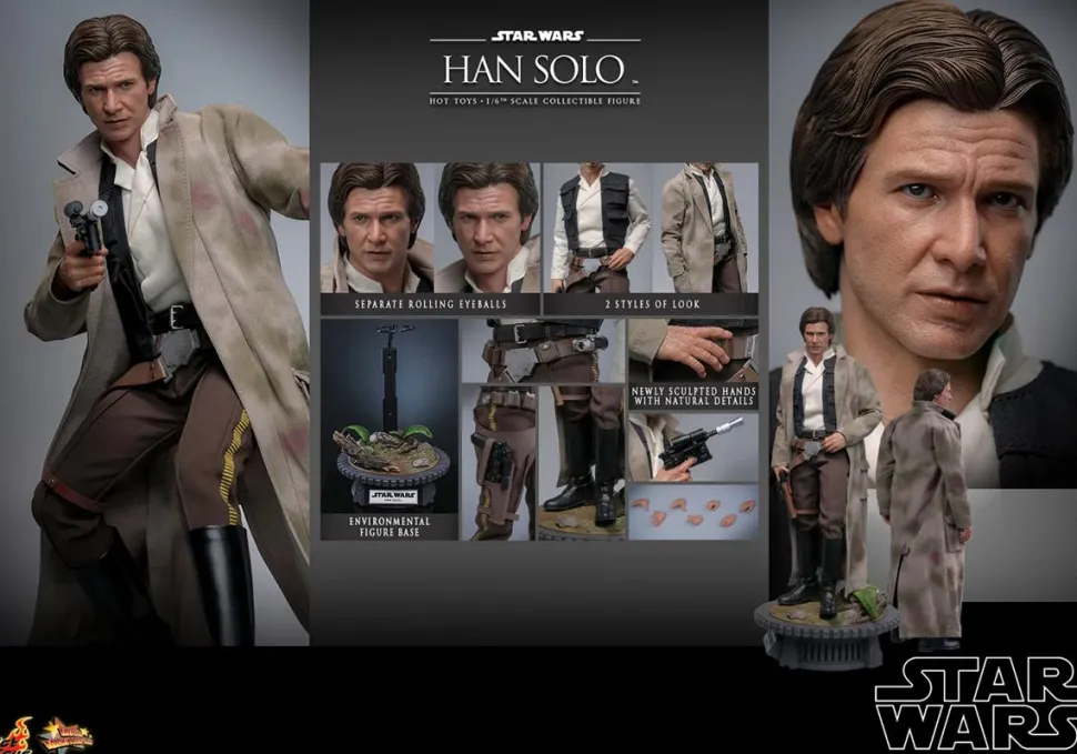 Star Wars Episode VI: Return of the Jedi - Han Solo 1/6th Scale Hot Toys Action Figure
