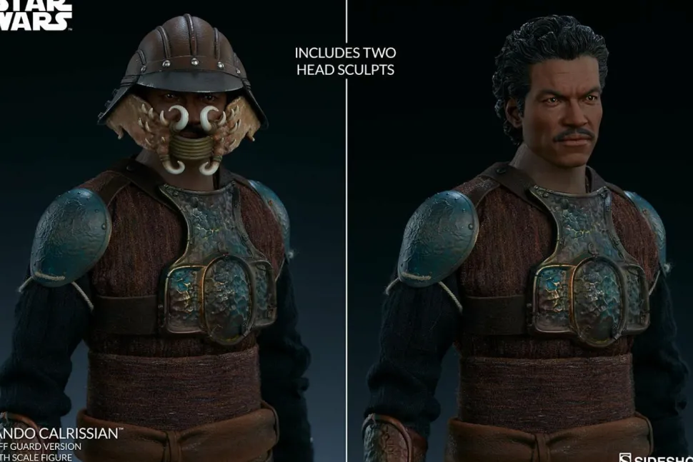 Star Wars Episode VI: Return of the Jedi - Lando Calrissian in Skiff Guard Uniform 1/6th Scale Action Figure