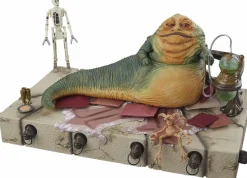 Star Wars Episode VI: Return of the Jedi - Jabba the Hutt on Throne with Salacious B. Crumb & 8D8! Vintage Collection Kenner 3.75" Scale Action Figure Playset