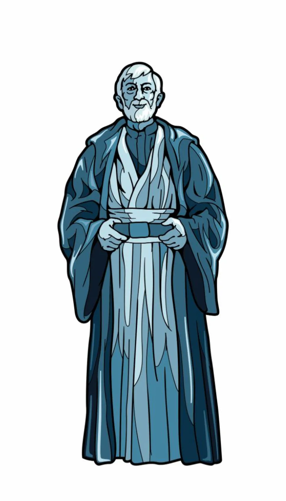 Star Wars Episode VI: Return of the Jedi - Obi-Wan Kenobi Force Ghost FiGPiN Enamel Pin
