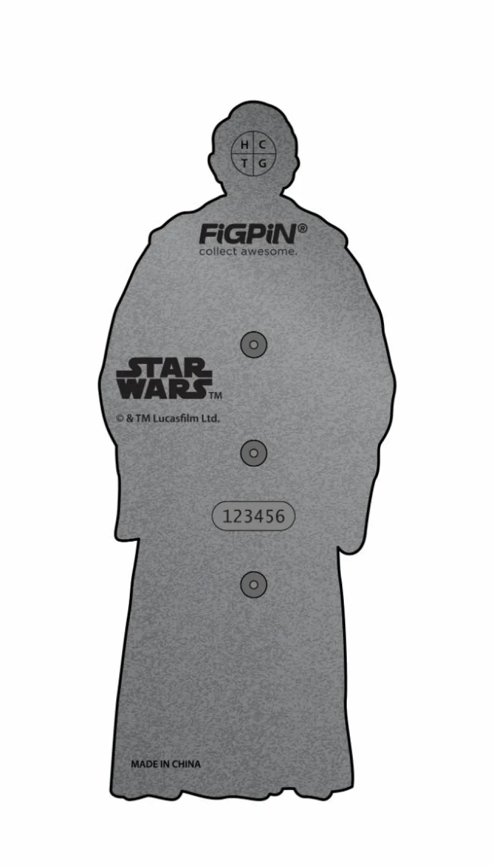 Star Wars Episode VI: Return of the Jedi - Obi-Wan Kenobi Force Ghost FiGPiN Enamel Pin