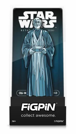 Star Wars Episode VI: Return of the Jedi - Obi-Wan Kenobi Force Ghost FiGPiN Enamel Pin