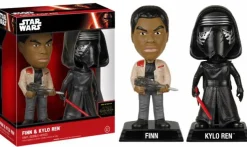 Star Wars Episode VII: The Force Awakens - Finn and Kylo Ren Wacky Wobbler Bobble Head 2-Pack