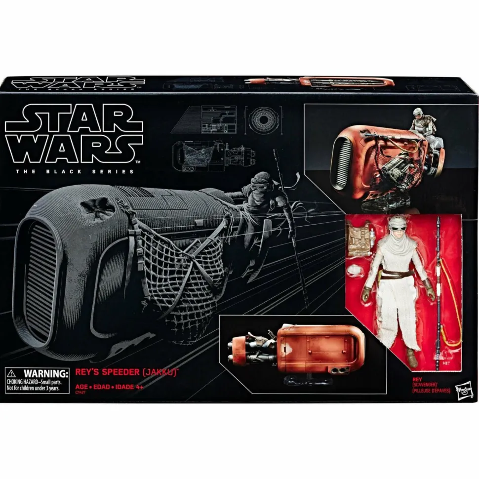 Star Wars Episode VII: The Force Awakens - Rey’s Speeder Bike Black Series Vehicle Replica