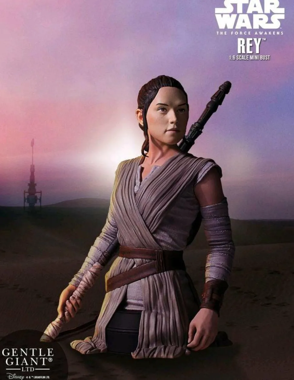 Star Wars Episode VII: The Force Awakens - Rey 6” Mini Bust