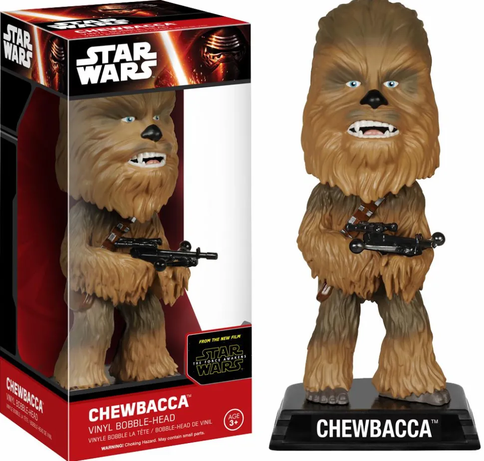 Star Wars Episode VII: The Force Awakens - Chewbacca Wacky Wobbler Bobble Head